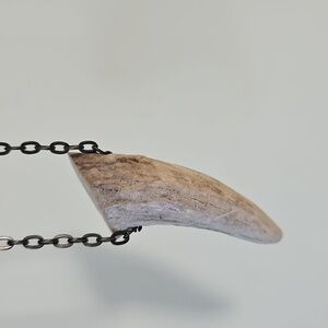 Shed-Antler Pendant Necklace
